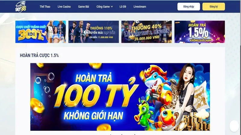 Mọi thành viên đều có thể tham gia và nhận thưởng từ ưu đãi Sky88 Mọi thành viên đều có thể tham gia và nhận thưởng từ ưu đãi Sky88